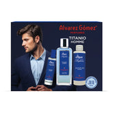 ALVAREZ GOMEZ-TITANIUM HOMME LOTE 2 pç.-DrShampoo - Perfumaria e Cosmética